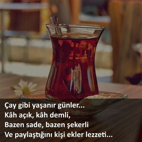 çay ile güzel sözler